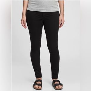 GUC Gap maternity black skinny jeans 27